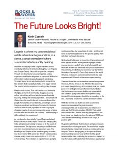 Fa Kevin Cassidy The Future Looks Bright