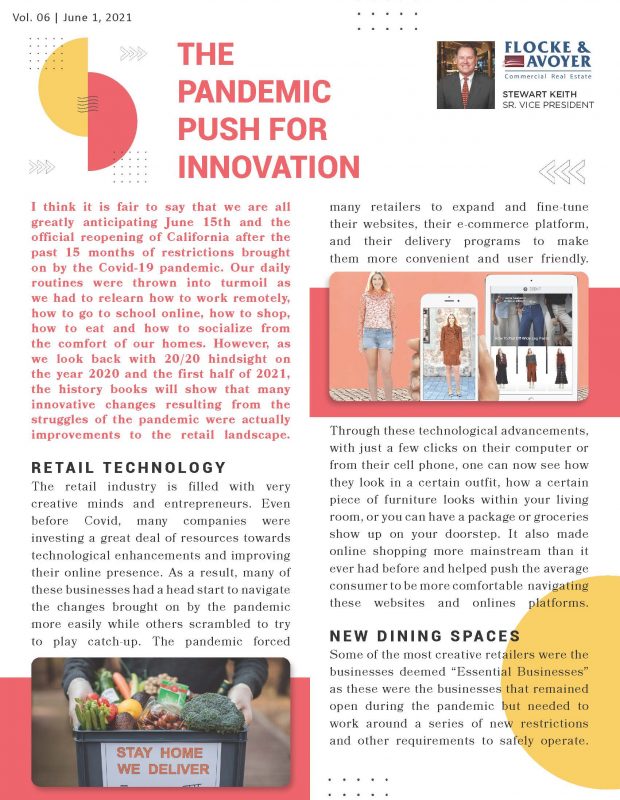 Article The Pandemic Push For Innovation Page 1